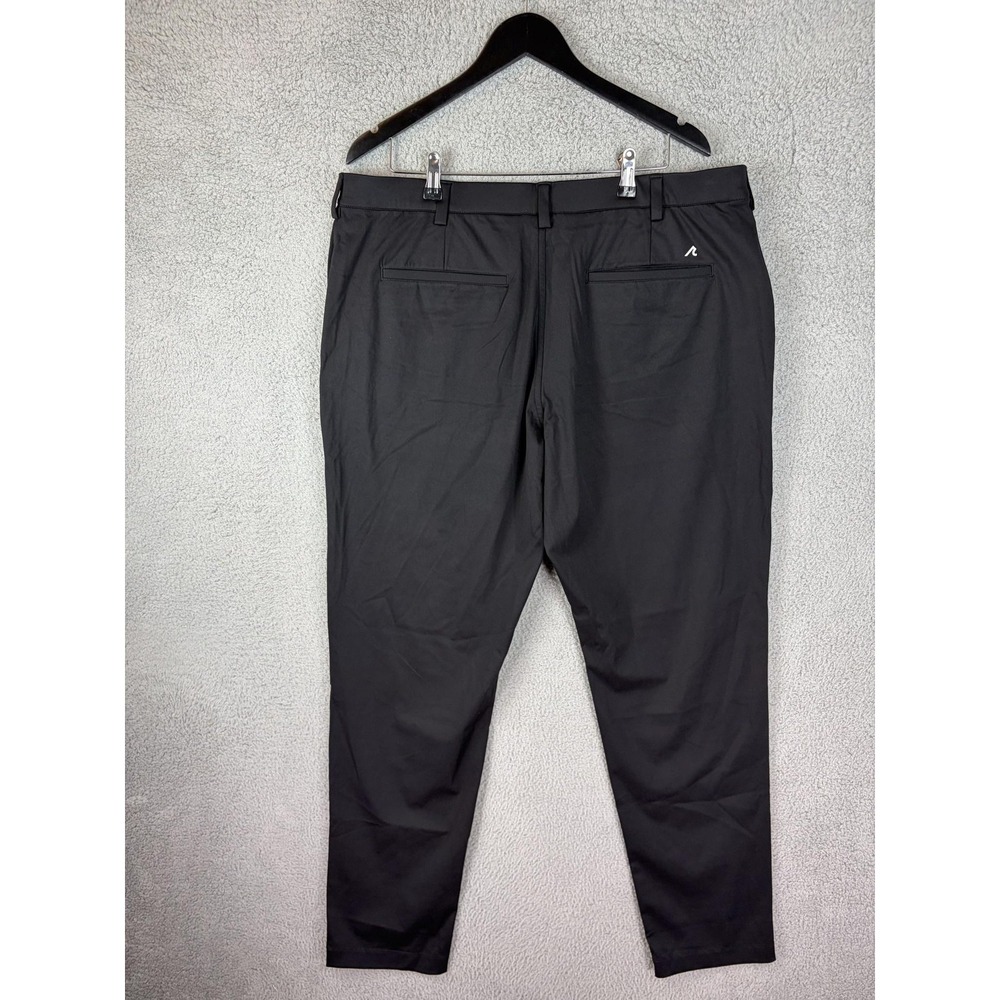 Redvanly Pants Mens 42x34 Black Golf Performance Stretch Tapered Khakis 2XL Mens - Picture 5 of 9